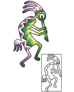 Kokopelli Tattoo Miscellaneous tattoo | PLF-01623