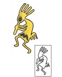 Kokopelli Tattoo Miscellaneous tattoo | PLF-01624