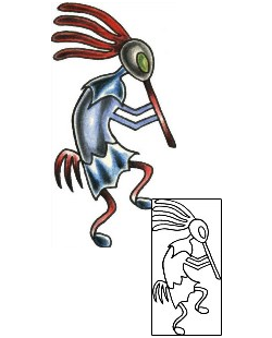 Kokopelli Tattoo Miscellaneous tattoo | PLF-01625