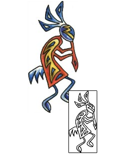 Kokopelli Tattoo Miscellaneous tattoo | PLF-01627