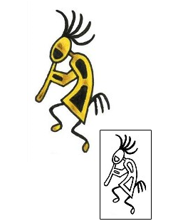 Kokopelli Tattoo Miscellaneous tattoo | PLF-01630