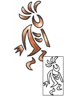 Kokopelli Tattoo Miscellaneous tattoo | PLF-01632