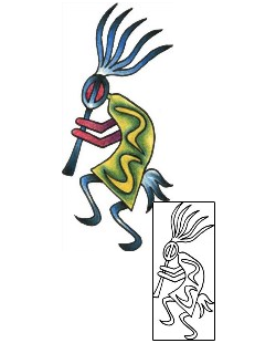 Kokopelli Tattoo Miscellaneous tattoo | PLF-01633