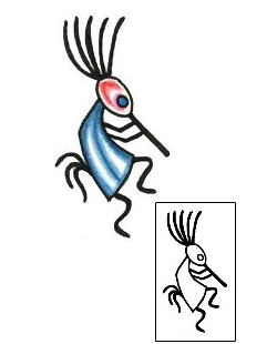 Kokopelli Tattoo Miscellaneous tattoo | PLF-01635