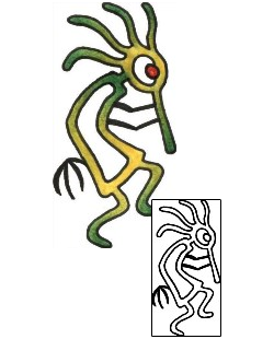 Kokopelli Tattoo Miscellaneous tattoo | PLF-01636