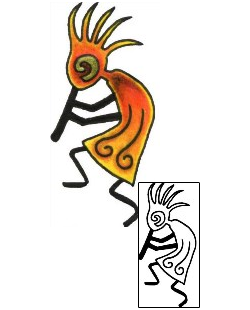 Kokopelli Tattoo Miscellaneous tattoo | PLF-01638