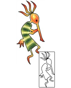 Kokopelli Tattoo Miscellaneous tattoo | PLF-01641