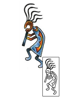 Kokopelli Tattoo Miscellaneous tattoo | PLF-01642