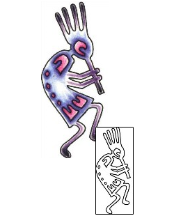 Kokopelli Tattoo Miscellaneous tattoo | PLF-01644