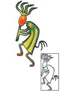 Kokopelli Tattoo Miscellaneous tattoo | PLF-01646