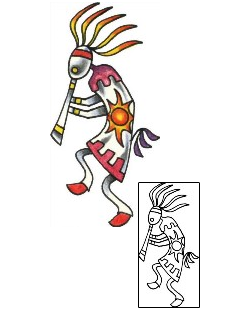 Kokopelli Tattoo Miscellaneous tattoo | PLF-01648