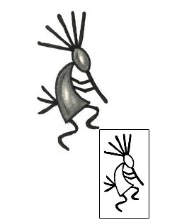 Kokopelli Tattoo Miscellaneous tattoo | PLF-01650