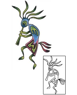 Kokopelli Tattoo Miscellaneous tattoo | PLF-01651