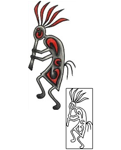 Kokopelli Tattoo Miscellaneous tattoo | PLF-01658