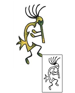 Kokopelli Tattoo Miscellaneous tattoo | PLF-01662