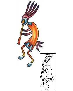 Kokopelli Tattoo Miscellaneous tattoo | PLF-01666