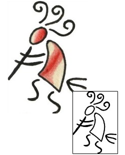 Kokopelli Tattoo Miscellaneous tattoo | PLF-01668