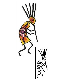 Kokopelli Tattoo Miscellaneous tattoo | PLF-01670