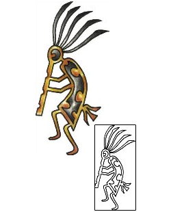 Kokopelli Tattoo Miscellaneous tattoo | PLF-01671