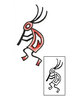 Kokopelli Tattoo Miscellaneous tattoo | PLF-01674