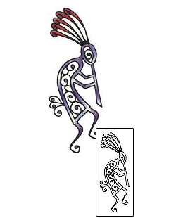 Kokopelli Tattoo Miscellaneous tattoo | PLF-01676