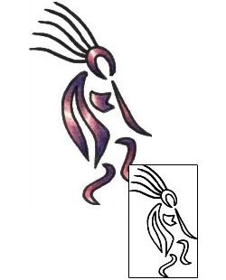 Kokopelli Tattoo Miscellaneous tattoo | PLF-01678