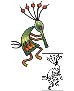 Kokopelli Tattoo Miscellaneous tattoo | PLF-01682