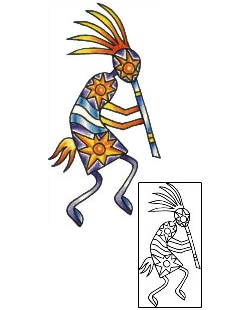 Kokopelli Tattoo Miscellaneous tattoo | PLF-01689