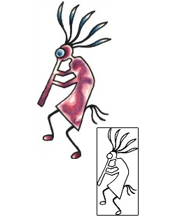 Kokopelli Tattoo Miscellaneous tattoo | PLF-01697