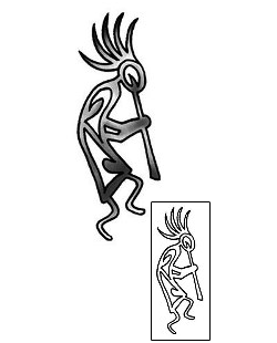 Kokopelli Tattoo Miscellaneous tattoo | PLF-01704