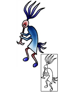 Kokopelli Tattoo Miscellaneous tattoo | PLF-01709