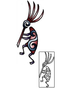 Kokopelli Tattoo Miscellaneous tattoo | PLF-01711