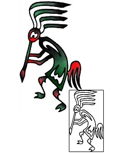 Kokopelli Tattoo Miscellaneous tattoo | PLF-01719