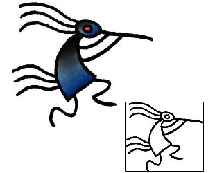 Kokopelli Tattoo Miscellaneous tattoo | PLF-01720