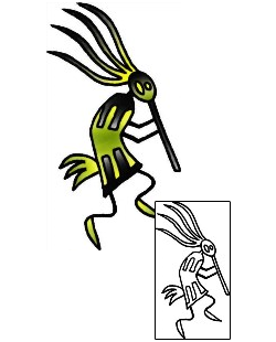 Kokopelli Tattoo Miscellaneous tattoo | PLF-01722