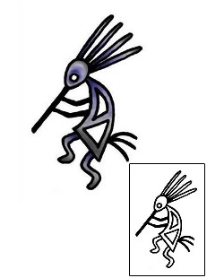 Kokopelli Tattoo Miscellaneous tattoo | PLF-01728