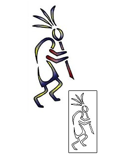 Kokopelli Tattoo Miscellaneous tattoo | PLF-01731