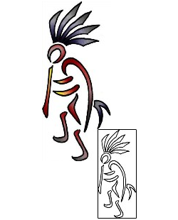 Kokopelli Tattoo Miscellaneous tattoo | PLF-01732