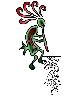 Kokopelli Tattoo Miscellaneous tattoo | PLF-01735