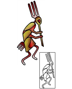 Kokopelli Tattoo Miscellaneous tattoo | PLF-01741