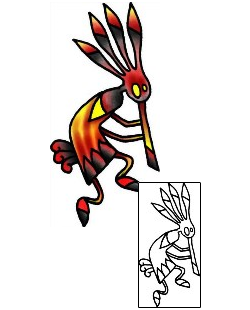 Kokopelli Tattoo Miscellaneous tattoo | PLF-01746