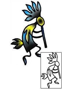 Kokopelli Tattoo Miscellaneous tattoo | PLF-01747