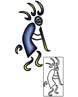 Kokopelli Tattoo Miscellaneous tattoo | PLF-01748