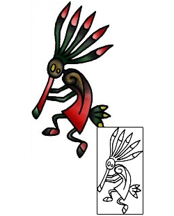 Kokopelli Tattoo Miscellaneous tattoo | PLF-01751