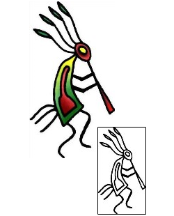 Kokopelli Tattoo Miscellaneous tattoo | PLF-01756