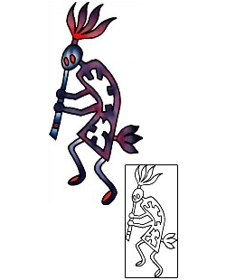 Kokopelli Tattoo Miscellaneous tattoo | PLF-01759