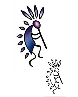 Kokopelli Tattoo Miscellaneous tattoo | PLF-01773