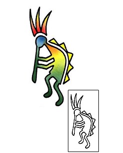 Kokopelli Tattoo Miscellaneous tattoo | PLF-01776