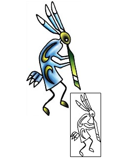 Kokopelli Tattoo Miscellaneous tattoo | PLF-01777