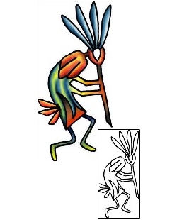 Kokopelli Tattoo Miscellaneous tattoo | PLF-01778